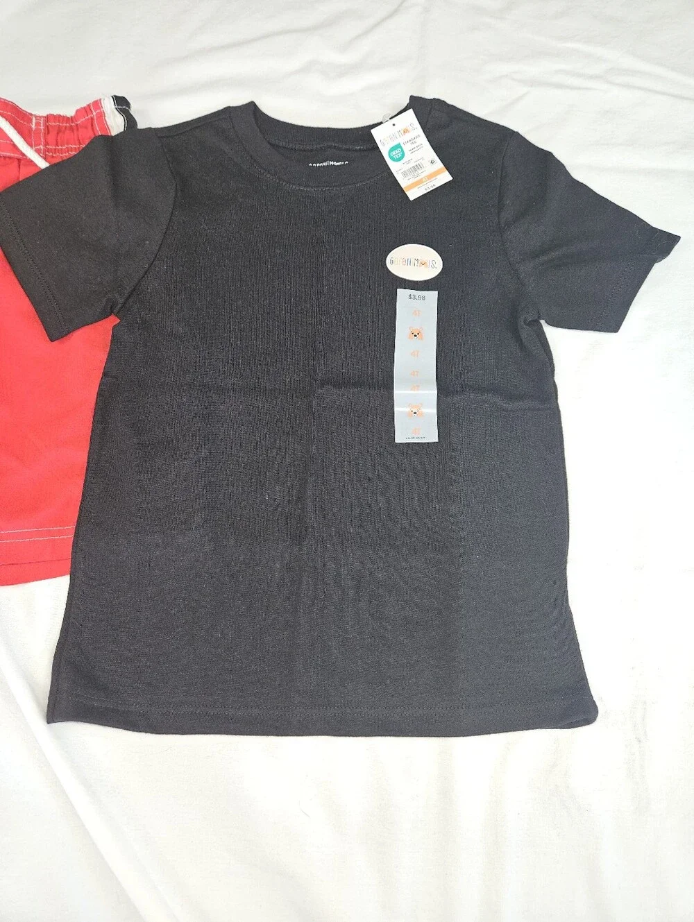 Kids Mixed Tee & Brief Set with Blue 